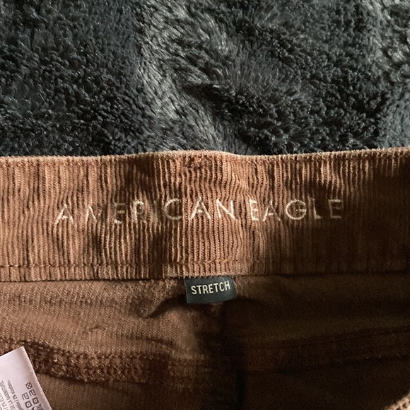 Brown corduroy retro flare pants - Picture 6 of 7